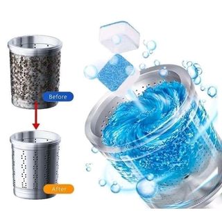 Viên Vệ Sinh Lồng Máy Giặt - Hộp 12 Viên