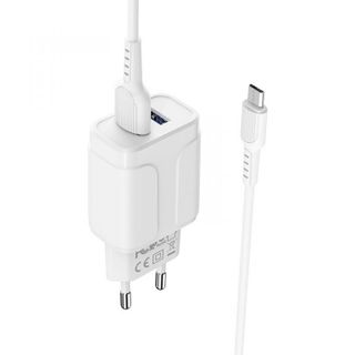 Bộ Cóc Cáp Sạc BA37A Borofone - 2 Cổng USB - Cổng Micro-USB - chuẩn EU