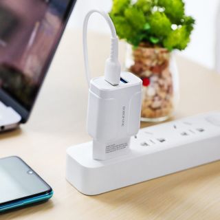 Bộ Cóc Cáp Sạc BA37A Borofone - 2 Cổng USB - Cổng Type-C - chuẩn EU