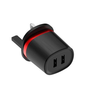 Cóc Sạc BA7B Borofone - 2 Cổng USB - chuẩn UK