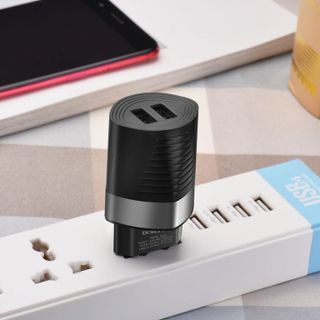 Cóc Sạc BA26A Borofone - 2 Cổng USB - chuẩn EU