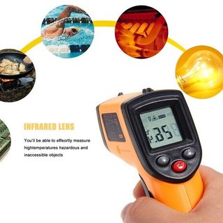 Máy đo nhiệt độ hồng ngoại lên đến 330oC GM320