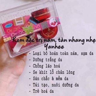 Set YANHEE ĐỎ trị nám giá sỉ