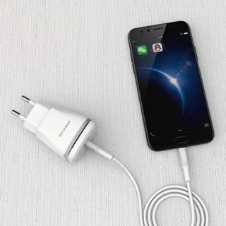 Bộ Cóc Cáp Sạc BA1A Borofone - 1 Cổng USB - cổng Micro-USB - chuẩn EU