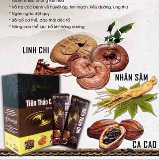 Tiên Thảo Chi, nhân sâm linh chi ca cao.