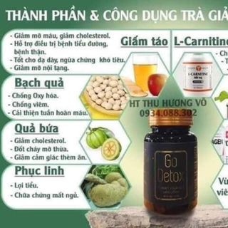 Detox golean giảm can