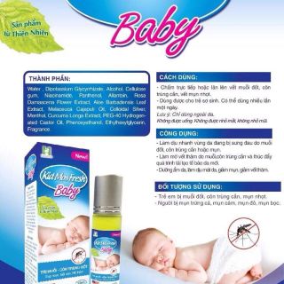 Lăn bôi muỗi Fresh Baby