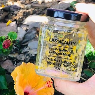 Mặt nạ collagen nhụy hoa nghệ tây tươi
