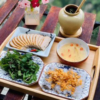 Lu uống bia bằng gốm
