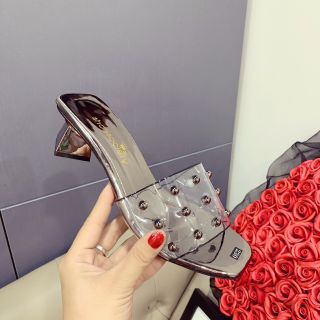 Dép gót nữ đính đinh