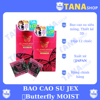 Bao cao su Jex Glamourous Butterfly moist