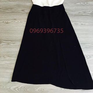 CHÂN VÁY MIDI XẺ TRƯỚC CÁ TÍNH