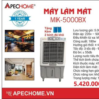 Máy làm mát MIK-5000BX - Thành Đạt giá sỉ