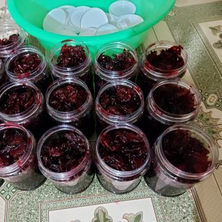 Mứt + nước cốt hoa atiso đỏ (hộp 500gr)