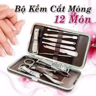 Bộ kềm cắt móng 12 món.