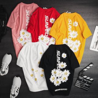 Áo thun nữ - Áo thun Unisex SUNFLOWERS STREET STYLE