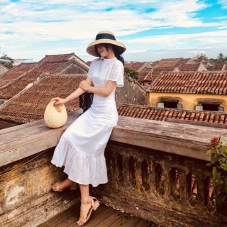 [SIÊU HOT]Mũ Cói Lồng Đèn Vintage- ALOHA24H