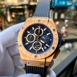 Đồng hồ nam HB vỏ vàng Full chức năng