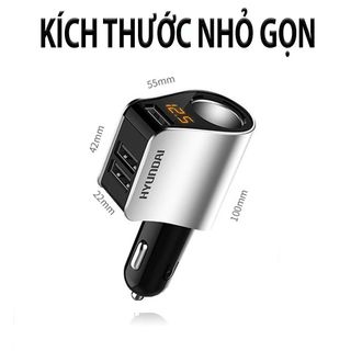 TẨU SẠC TRÊN Ô TÔ HYUNDAI HY 10