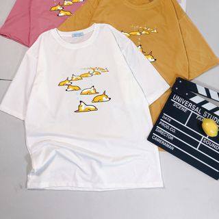 XƯƠNG CHUYÊN ÁO THUN IN NAM NỮ FORM RỘNG TAY LỠ giá sỉ