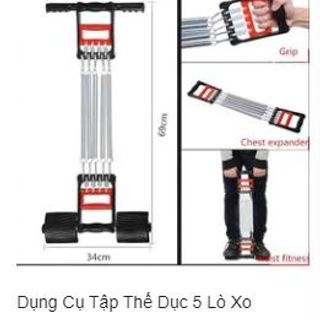 DỤNG CỤ TẬP THỂ DỤC 5 LÒ XO giá sỉ