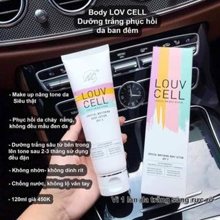 Dưỡng thể Louv cell chai 250ml