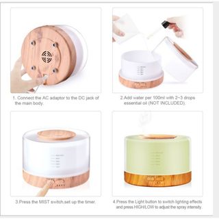 MÁY KHUẾCH TÁN TINH DẦU HÌNH TRỤ TRÒN