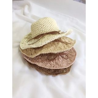 [ SIÊU CUTE ]Mũ Cói Mềm Cột Nơ xinh- ALOHA24H