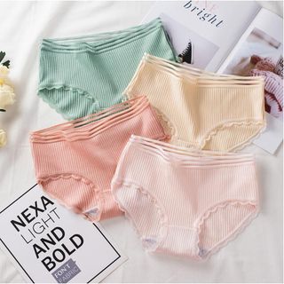 Quần Lót tăm Nữ kháng khuẩn siêu đẹp, Siêu Mát - Aloha24h