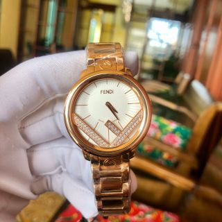 Đồng hồ nữ Fenddy vỏ vàng cao cấp