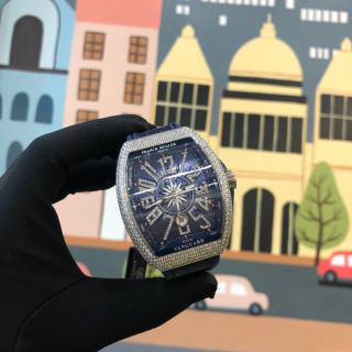 Đồng hồ Franck Muller Vanguard Blue cao cấp giá sỉ