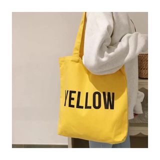 TÚI TOTE NỮA VẢI CANVAS HÀN QUỐC