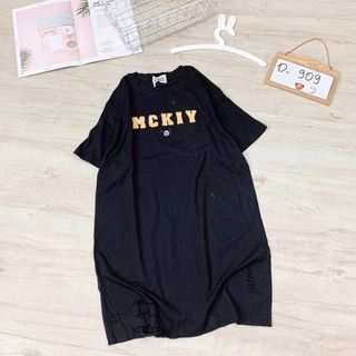 Đầm thun hình Mickey dễ mặc, dễ bán
