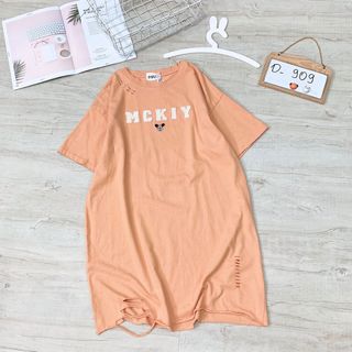 Đầm thun hình Mickey dễ mặc, dễ bán