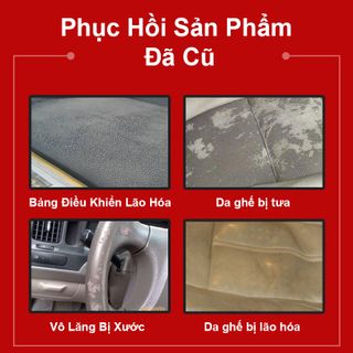 Dưỡng nhựa, Phục hồi nhựa nhám - phục hồi ghế da ô tô