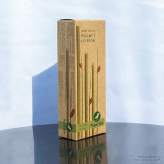 Ống hút cỏ bàng khô - Grass Straw - Huỳnh Lâm