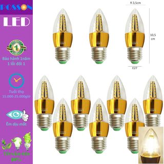 Bóng đèn Led nến 5w quả nhót đuôi E27 Posson LCP-5E27x
