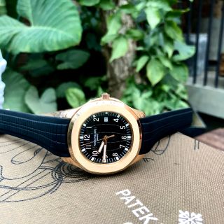 Đồng hồ Patek Philipe vỏ vàng mặt đen