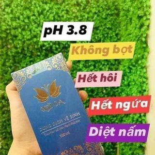 Dung dịch vệ sinh Nữ Oa_ Cảm giác mát lạnh khi sử dụng