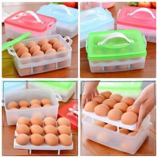 HỘP ĐỰNG TRỨNG 2 TẦNG