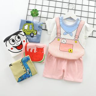 bộ trẻ em cotton quảng châu