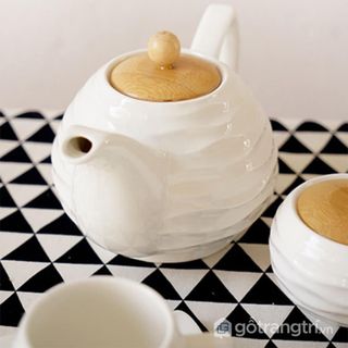 Bộ ấm chén uống trà sứ GHS-6570