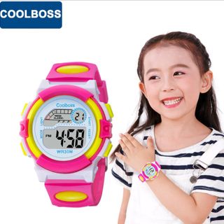 Đồng Hồ Điện Tử Chống Nước Coolboss - Dành Cho Bé Gái giá sỉ