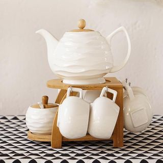 Bộ ấm chén uống trà sứ GHS-6570