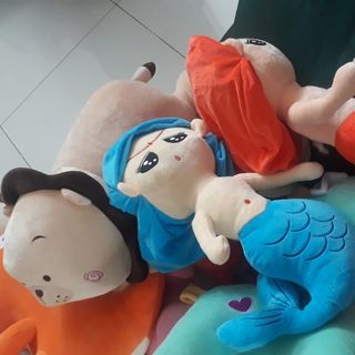 Thú nhồi bông, vỏ và thành phẩm
