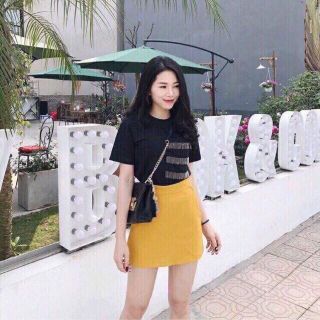Quần giả váy A tuyết mưa