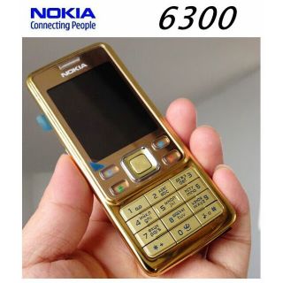 NOKIA 6300- MAIN ZIN-MÀN HÌNH ZIN-ko pin,ko phụ kiện- MÀU GOLD-ghgf giá sỉ