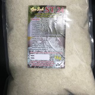 Gạo ST24 - ngon nhất thế giới (bao 5 ký)