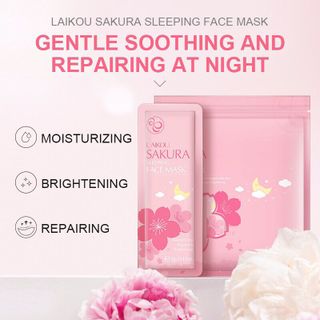 Mặt nạ ngủ hoa anh đào Sakura laikou set 15 gói