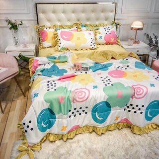 Set ga gối cotton tencel